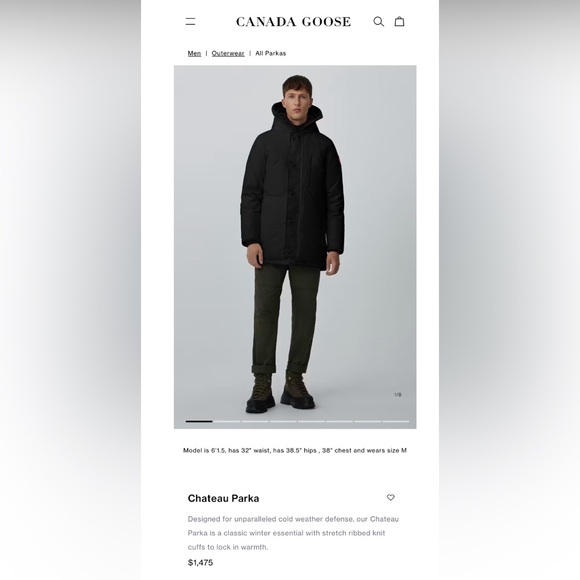 CANADA GOOSE CHATEAU PARKA - Picture 1 of 8